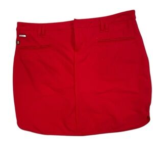 LOLE NYLON SKORT QUICK DRY‎ WATER REPELLANT UPF50+ RED SIZE 6